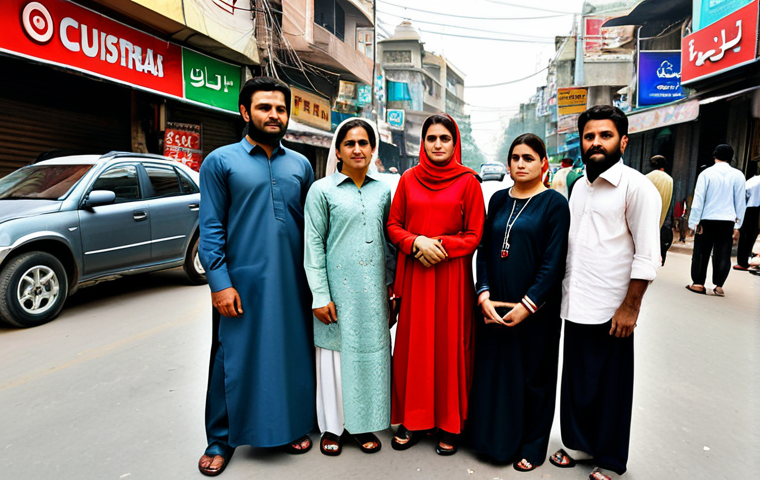 광고 캠페인 설계 - Brand Awareness Campaign**

"A vibrant scene showcasing a local Urdu bazaar, with eye-catching banne...