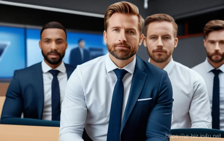 조직 리더십 - Here are three image prompts in English, designed to be detailed and adhere to your safety guideline...